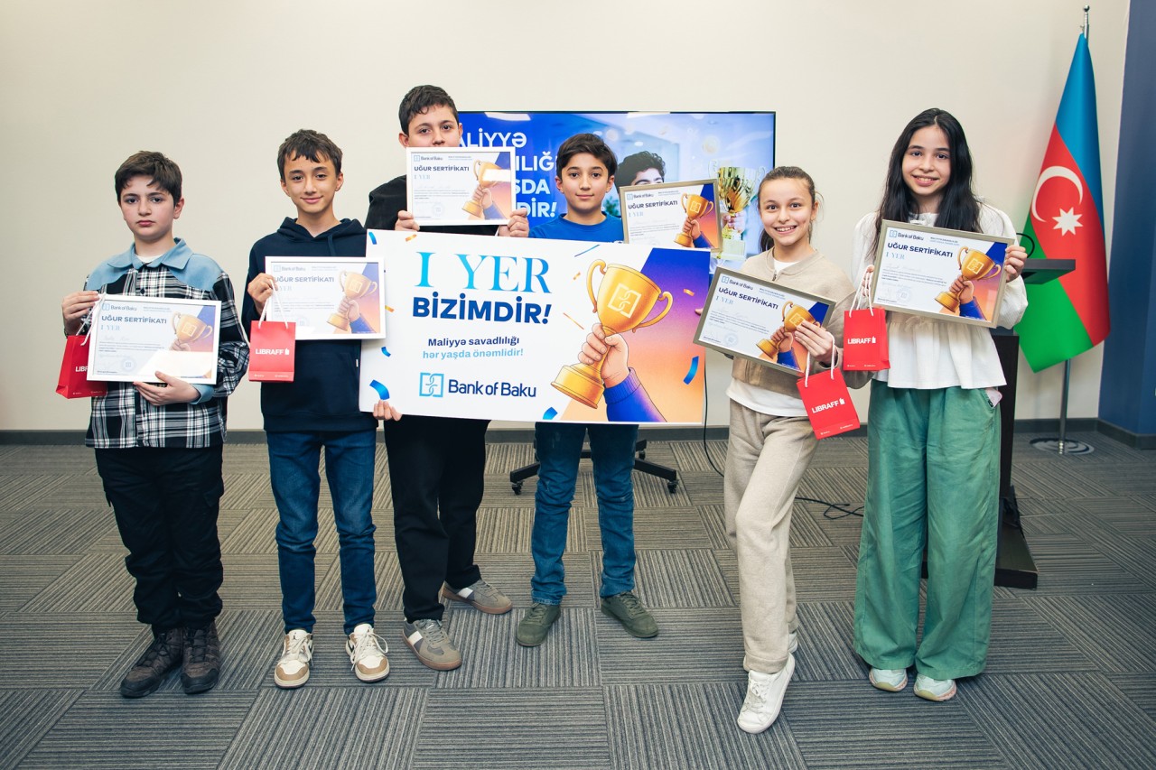 "Bank of Baku"da maliyyə savadlılığı günü - FOTOLAR